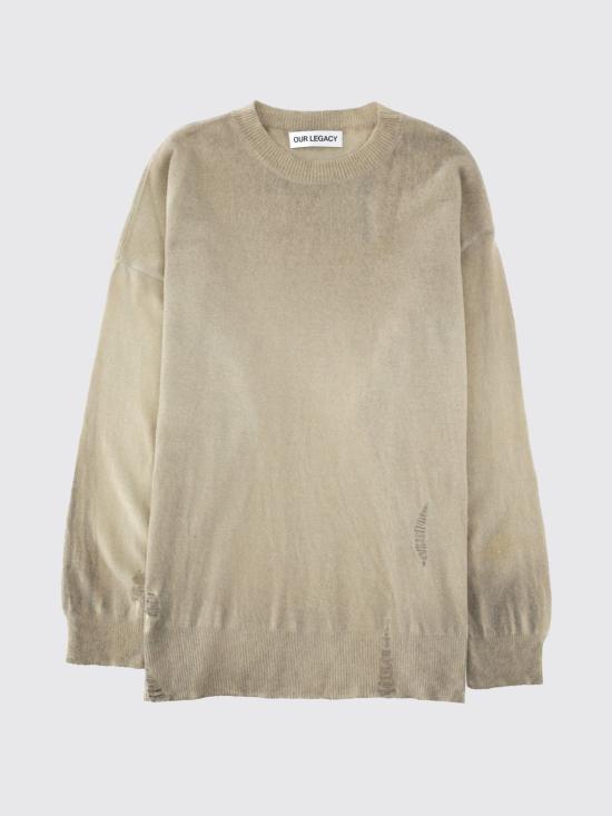 26SS 아워레가시 슬랜트 니트 M2263SM Beige - OUR LEGACY