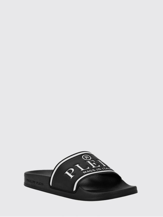26SS 필립 플레인 샌들 PABSUSG0014PXV001N 02 Black - PHILIPP PLEIN