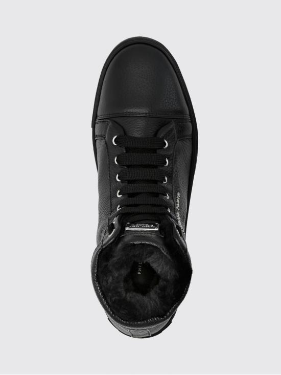 26SS 필립 플레인 스니커즈 LABSUSC0404PLE010N 02 Black - PHILIPP PLEIN
