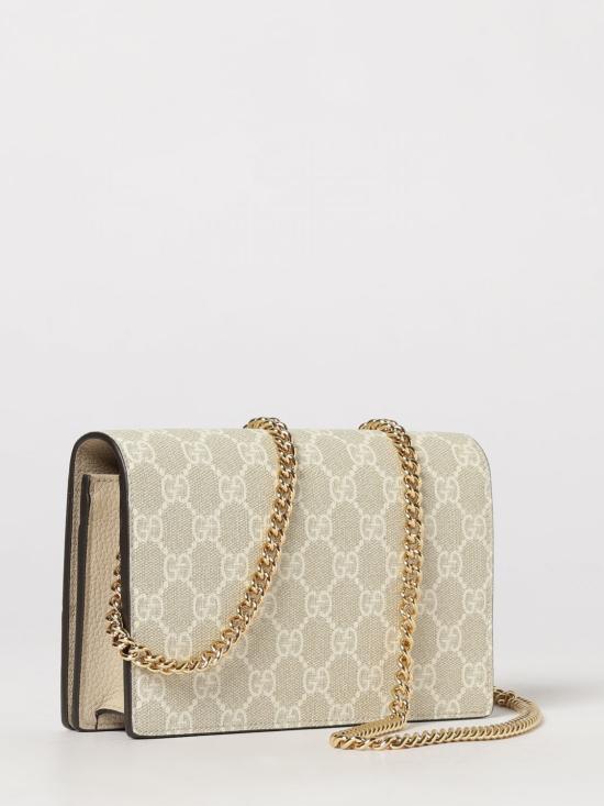 26SS 구찌 GG 마몽 월렛 온 체인 497985AAE5E 9549 Ivory - GUCCI