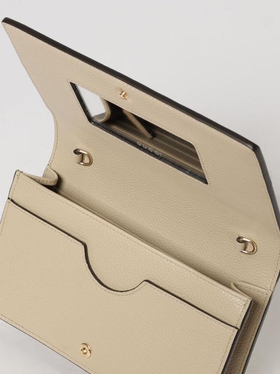 26SS 구찌 GG 마몽 월렛 온 체인 497985AAE5E 9549 Ivory - GUCCI