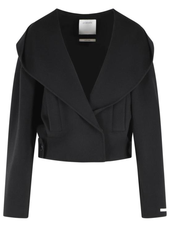 26FW 스포트막스 자켓 2622086021 013 Black