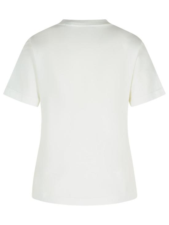  버버리 나이트 스탬프 코튼 티셔츠 8109817 B7078 White - BURBERRY