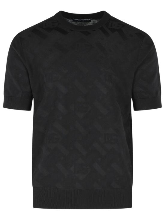 26SS 돌체앤가바나 반팔 티셔츠 GXX03T JBSOC N0000 Black