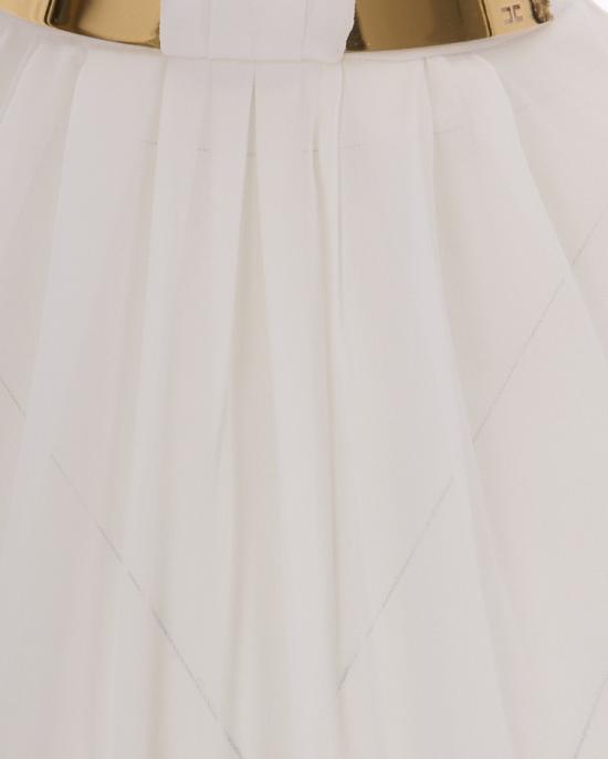 26FW 엘리자베타프랜치 바디수트 티셔츠 9784338 White - ELISABETTA FRANCHI