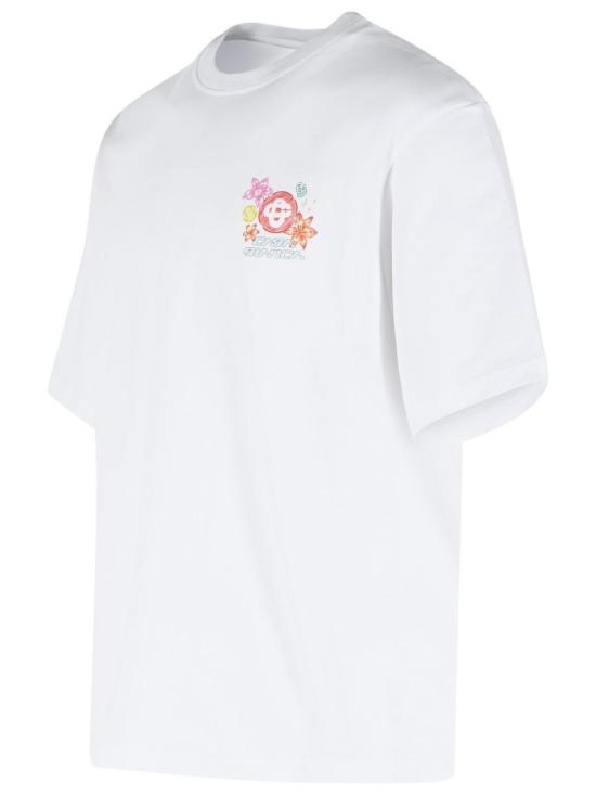 26SS 카사블랑카 반팔 티셔츠 M SS26 JTS 044 13 BRIGHT WHITE - CASABLANCA