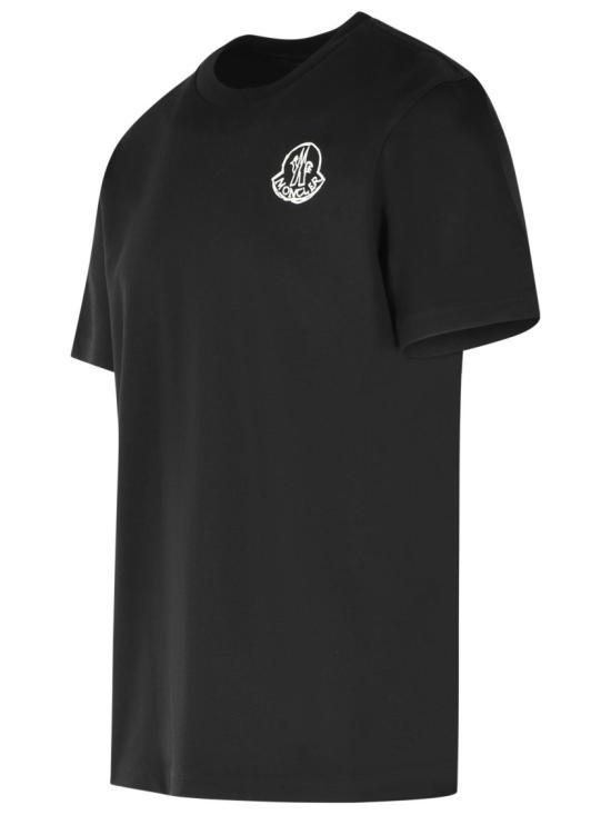 26FW 몽클레어 반팔 티셔츠 091 8C000 25 89AUG 999 Black - MONCLER