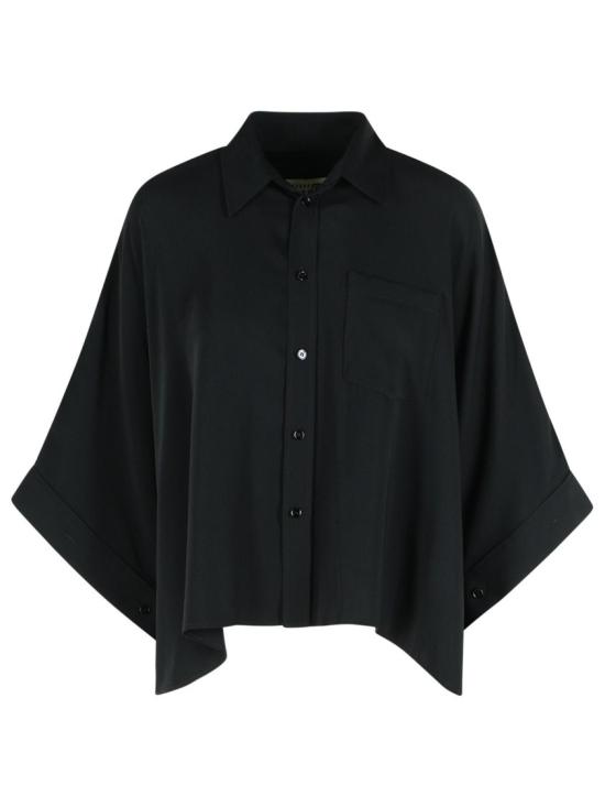 26SS MM6 메종마르지엘라 케이프 S52DL0236 S43455 900 Black