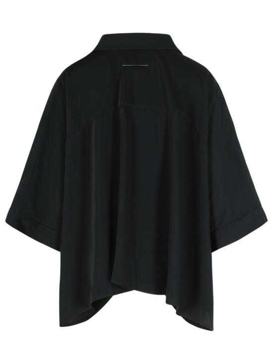 26SS MM6 메종마르지엘라 케이프 S52DL0236 S43455 900 Black - MM6 MAISON MARGIELA