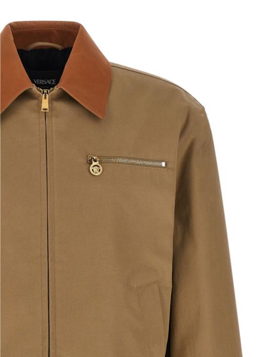 26SS 베르사체 봄버 자켓 10222441A168021KM00 Brown - VERSACE