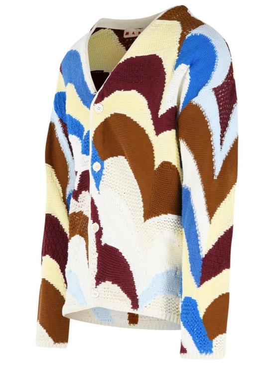 26SS 마르니 가디건 CDMG0189Q0 UFCB33 INR82 White - MARNI