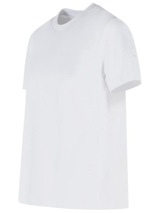 26SS 몽클레어 반팔 티셔츠 093 8C000 48 89B8U 001 White - MONCLER