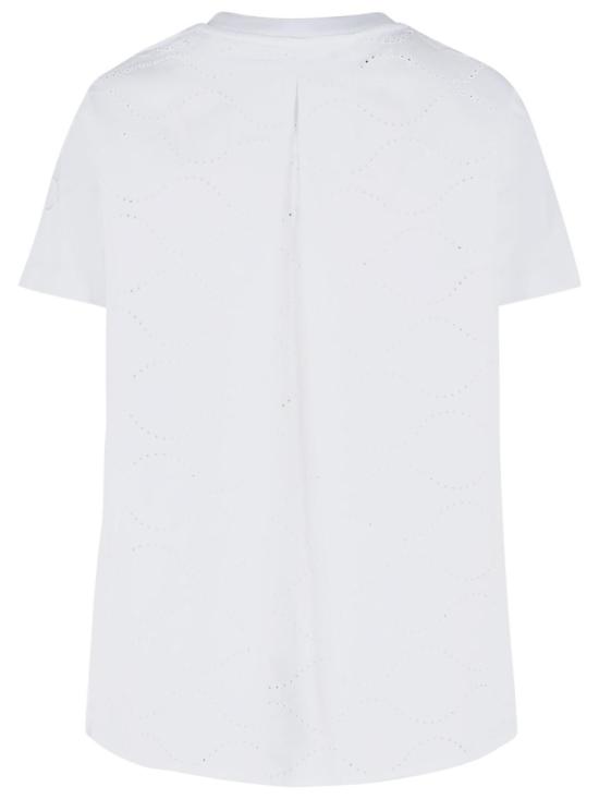26SS 몽클레어 반팔 티셔츠 093 8C000 48 89B8U 001 White - MONCLER