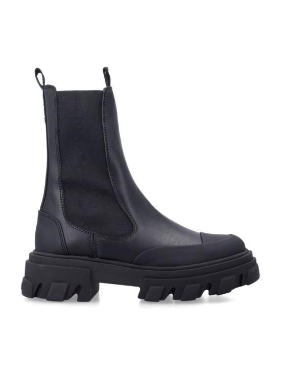 26FW 가니 미드 첼시 부츠 S32384900099 Black