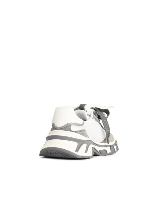 26SS 돌체앤가바나 DG 컨트리 로드 나일론 앤 레더 스니커즈 CS2403 A0208 8B932 White - DOLCE & GABBANA