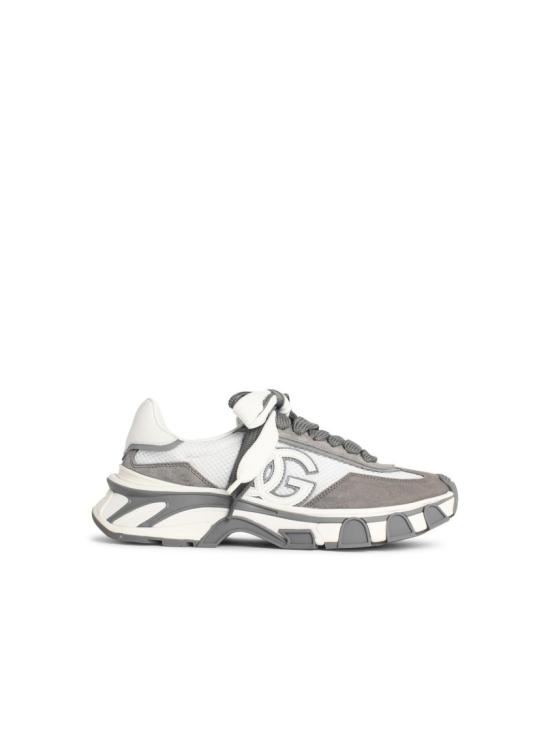 26SS 돌체앤가바나 DG 컨트리 로드 나일론 앤 레더 스니커즈 CS2403 A0208 8B932 White