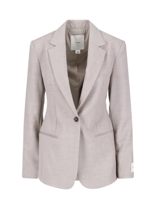 26FW 캘빈클라인 수트 자켓 LV044F413GHMT Neutrals