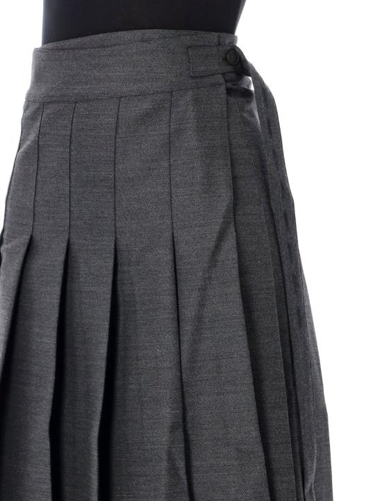 26FW 로에 스커트 82032417021 Black - ROHE