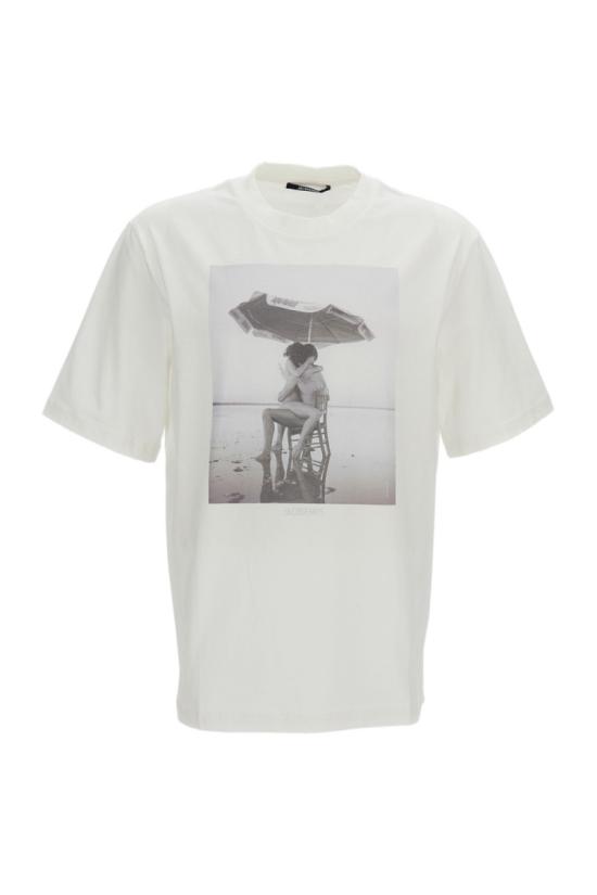 26FW 자크뮈스 반팔 티셔츠 TSU00350AJ002891OR White