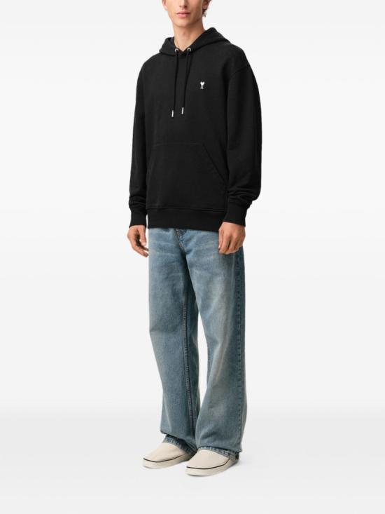 26FW 아미 ADC 코튼 후디 HSW764 730 045 Black - AMI