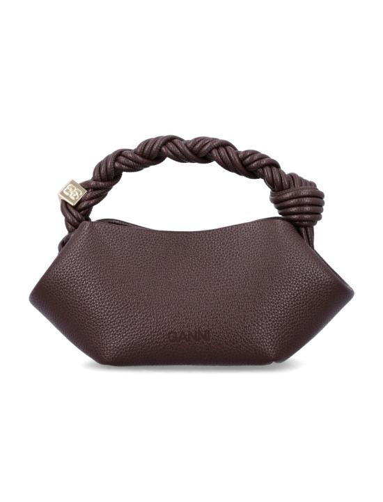 26FW 가니 그레인드 미니 부백 A72755894979 Black - GANNI
