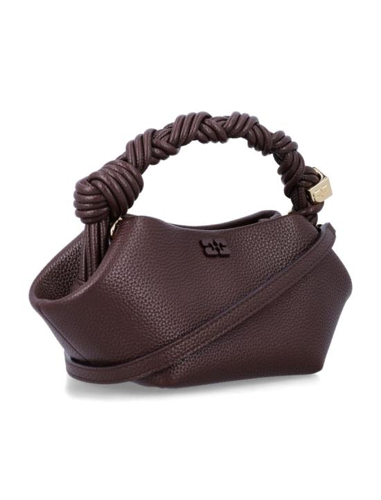 26FW 가니 그레인드 미니 부백 A72755894979 Black - GANNI
