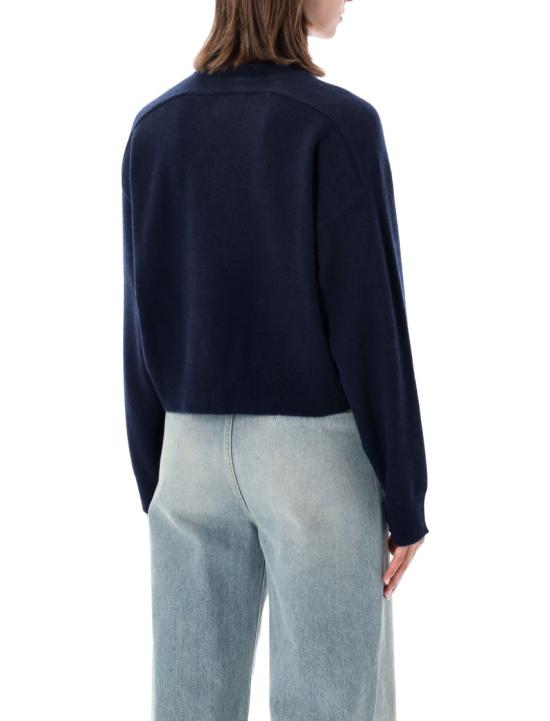 26FW 루루 드 세종 스웨터 ANZORLDSNAVY Black - LOULOU DE SAISON