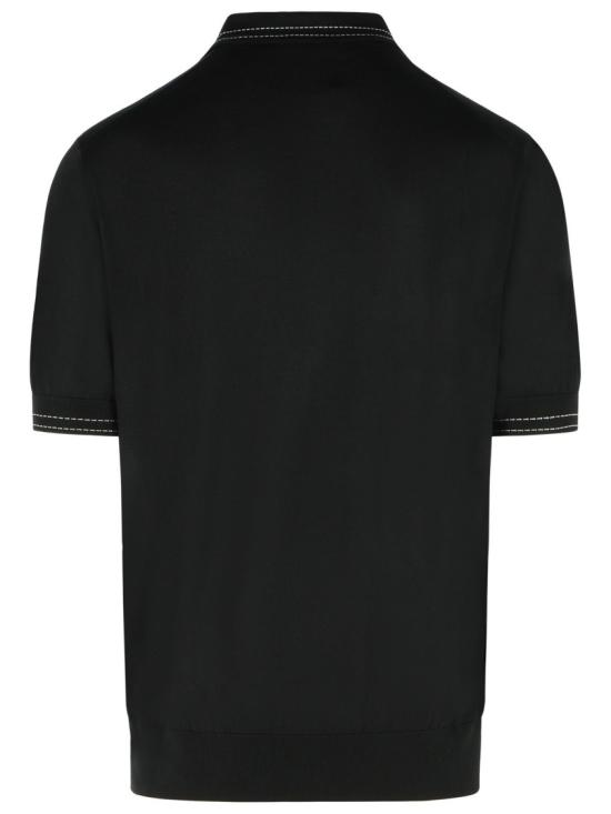 26SS 돌체앤가바나 폴로 티셔츠 GXZ02T JBSOI N0000 Black - DOLCE & GABBANA