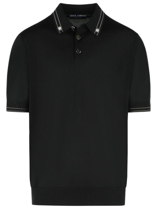 26SS 돌체앤가바나 폴로 티셔츠 GXZ02T JBSOI N0000 Black