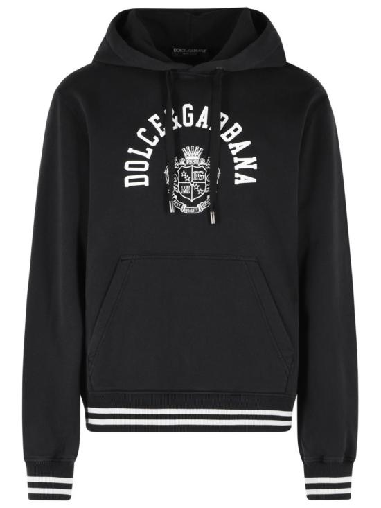 26SS 돌체앤가바나 후드 티셔츠 G9BGPT G7POT N0000 Black