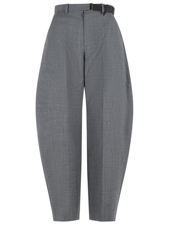 26FW 사카이 스트레이트 팬츠 26 08572 301 Grey