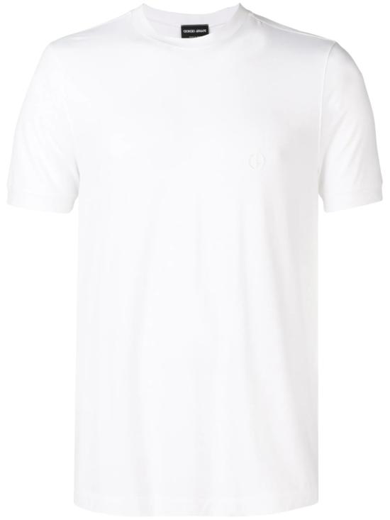 26FW 조르지오 아르마니 반팔 티셔츠 3GST52 SJP4Z White