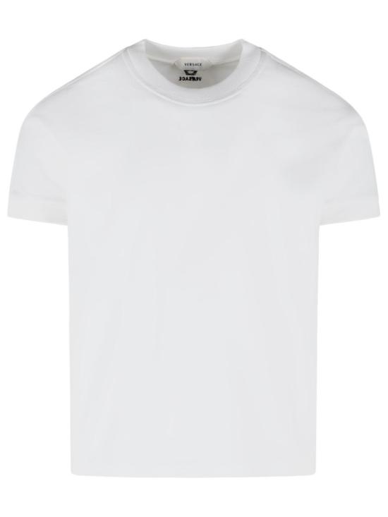 26SS 베르사체 반팔 티셔츠 1023753 1A17888 1W000 White