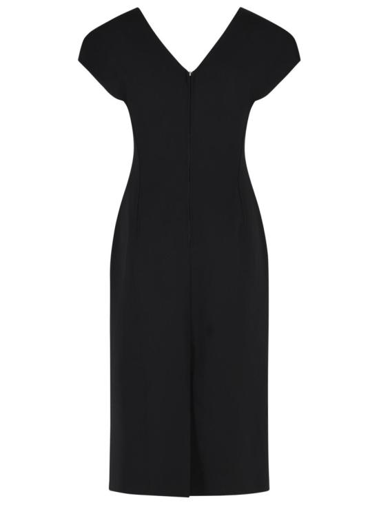 26FW 질샌더 미디 원피스 J02CT0707 J40379 001 Black - JIL SANDER