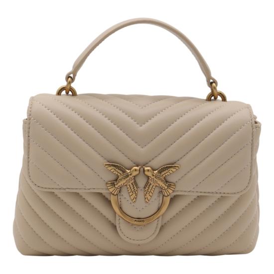 26FW 핑코 숄더백 100044A0GKC50Q Neutrals - PINKO