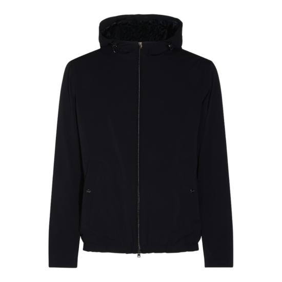 26FW 에르노 포넨테 트래블 나일론 리조트 자켓 GI00071UR12387SZ9280 Black