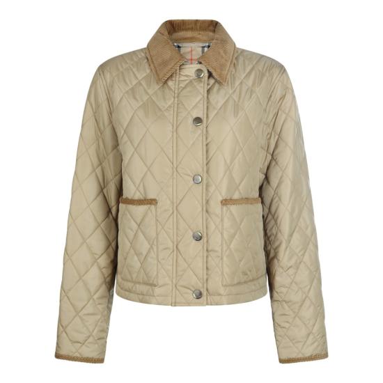 26FW 버버리 크롭 퀄티드 나일론 자켓 8107466C1544 Neutrals