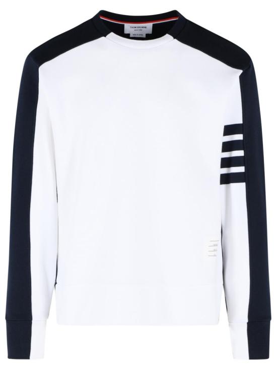 26FW 톰브라운 긴팔 티셔츠 MJT580A 00535 104 White
