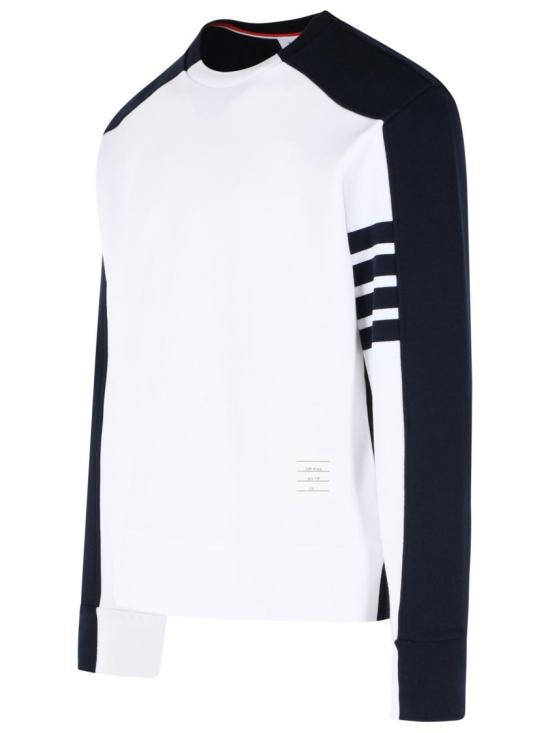 26FW 톰브라운 긴팔 티셔츠 MJT580A 00535 104 White - THOM BROWNE
