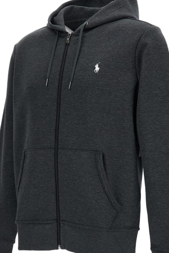 26FW 폴로 랄프로렌 더블 니트 후드 집업 710881517525HEATHER Grey - POLO RALPH LAUREN