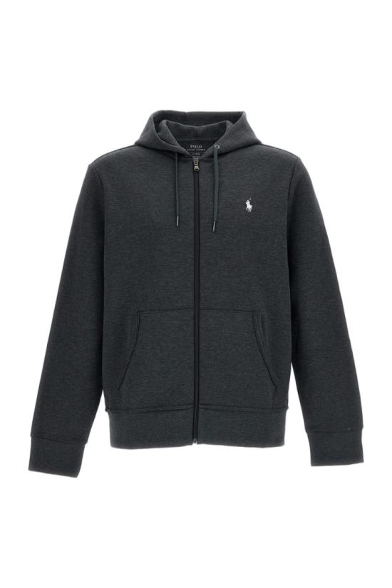 26FW 폴로 랄프로렌 더블 니트 후드 집업 710881517525HEATHER Grey