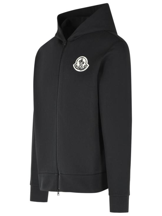 26FW 몽클레어 후드 티셔츠 091 8G000 27 899V4 999 Black - MONCLER