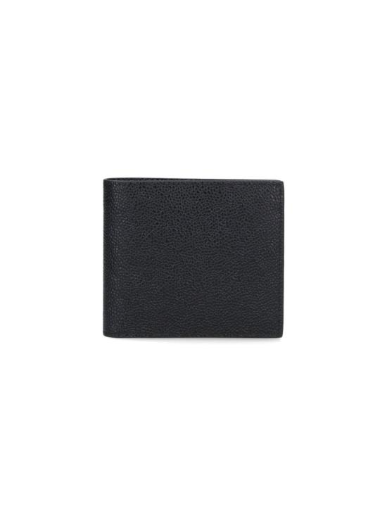26FW 톰브라운 페블 그레인 레더 빌 폴드 지갑 MAW023A 00198001 Black