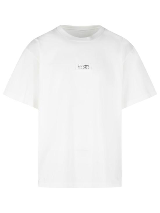  MM6 메종마르지엘라 Numeric 코튼 티셔츠 SH0GC0032 M20170 101 White