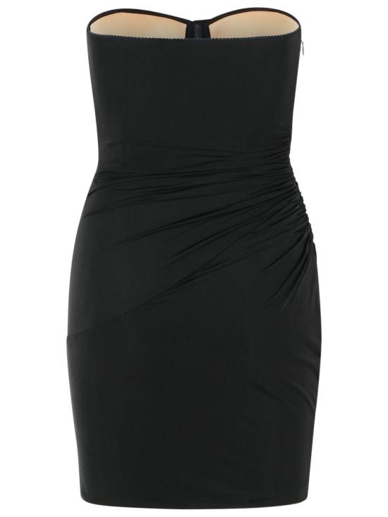 26SS 블루마린 숏 원피스 2A752A N0990 Black - BLUMARINE