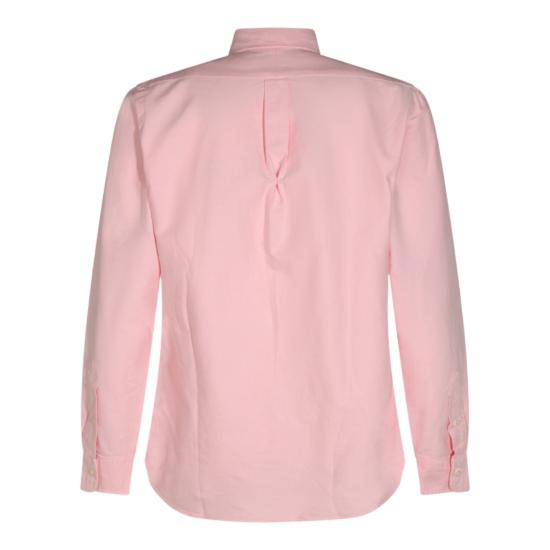26FW 폴로 랄프로렌 컬러 포니 자수 커스텀 핏 버튼 다운 셔츠 710792041003 Pink - POLO RALPH LAUREN
