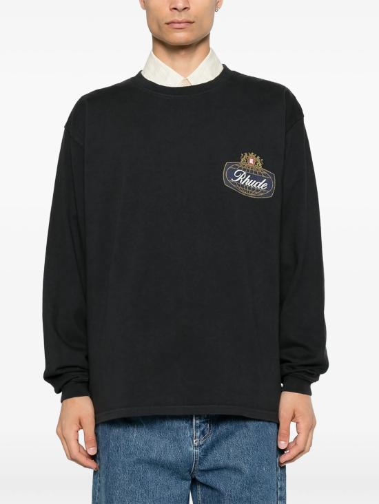 26FW 루드 반팔 티셔츠 RHPF26TT16012 6500 NERO - RHUDE