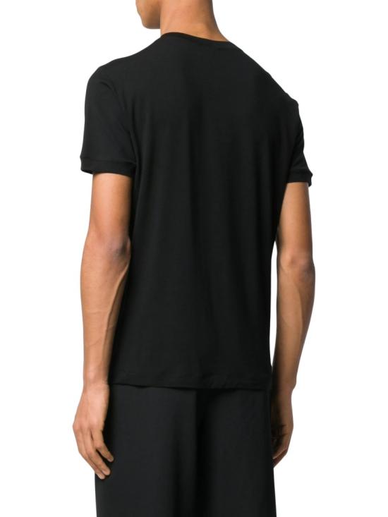 26FW 조르지오 아르마니 반팔 티셔츠 3GST52 SJP4Z Black - GIORGIO ARMANI