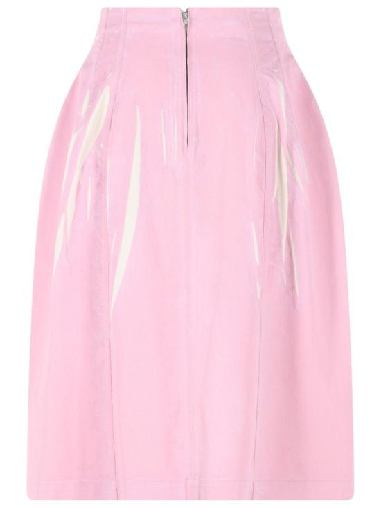 26SS 마르니 미디 스커트 GOJD0703A1 USCY64 PRC13 Neutrals - MARNI