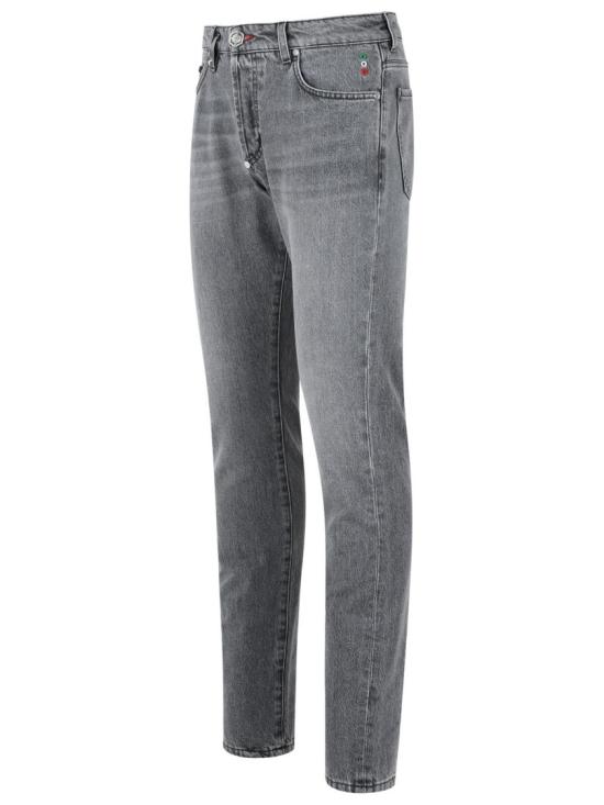 26SS 필립 플레인 베이직 스트레이트 컷 진 SAFC MDT 4353 PDE004N 72IH Grey - PHILIPP PLEIN